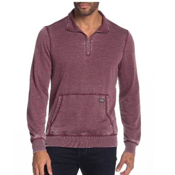 HERITAGE Report Collection Quarter Zip Sweatshirt - Picture 1 of 8